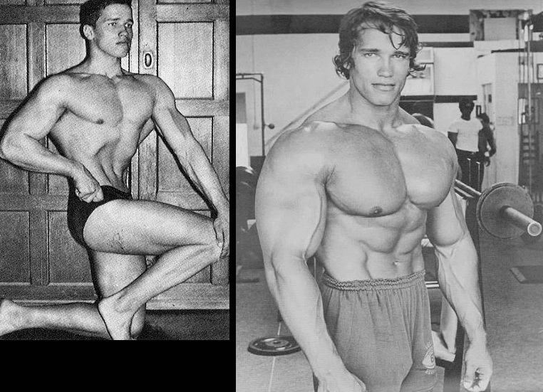 arnold-before-after-dianabol-use